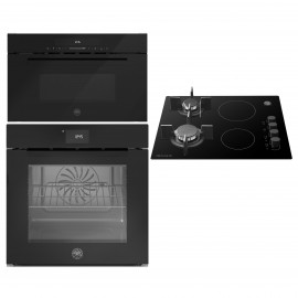 Bertazzoni F60 11 MOD P L GNE/23 + P65 2V COG VN + F38 3 MOD MW S GNE Πυρολυτικό Σετ Οικιακών Συσκευών